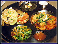 Food at Taj Gir Lodge, Sasan Gir Hotels